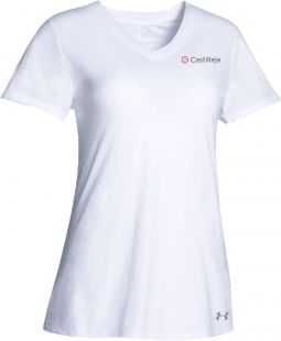 CLOSEOUT - Under Armour Women's Stadium Tee, White